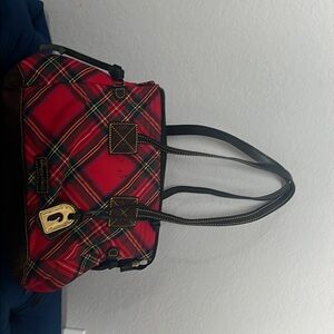 Plaid dooney Bag